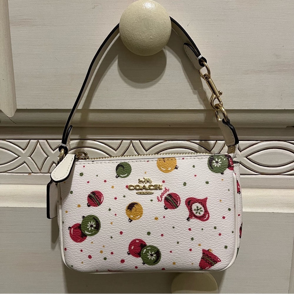 White Coach mini bag/wristlet